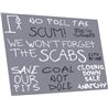 Political graffiti: 1980s pack A