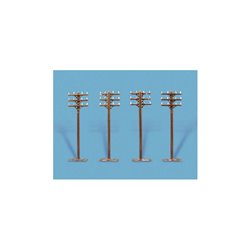 telegraph poles