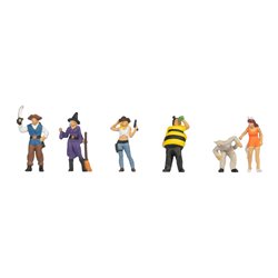 Carnival/Fancy Dress (6) Figure Set