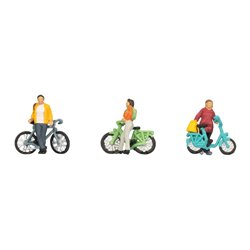 Cyclists on Bikes (3) Figure
