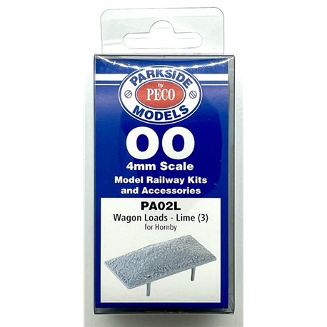 Pack of 3 Wagon Loads Limestone for Hornby (grey)