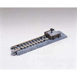 Ground Level Buffer Stop (Wood) on 62mm Straight (2)