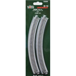 Ground Level Radius 282mm Curved Track 45 Deg.(4)