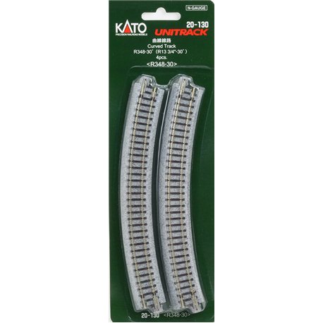 Ground Level Radius 348mm Curved Track 30 Deg.(4)