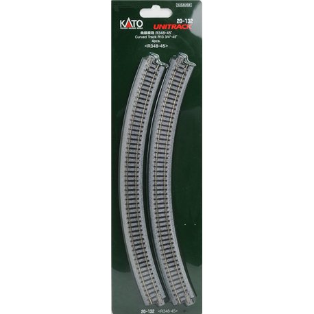 Ground Level Radius 348mm Curved Track 45 Deg.(4)