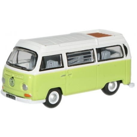 VW Camper Open Bay Window Lime Green/White