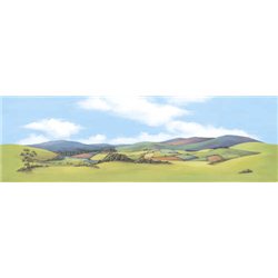 Mountainous Landscape Backscene Large. Size: 228mm x 737mm