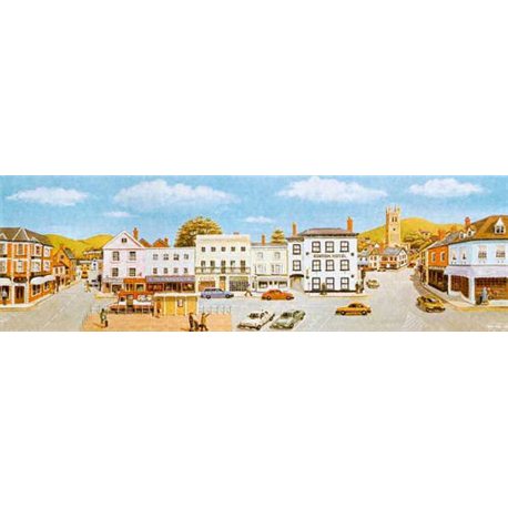 Large market town backscene