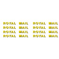 Lettering & Numbering for Pre-1964 Livery Southern Region Royal Mail Travelling Post Offices.