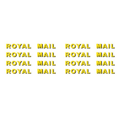 Lettering & Numbering for Pre-1964 Livery Southern Region Royal Mail Travelling Post Offices.