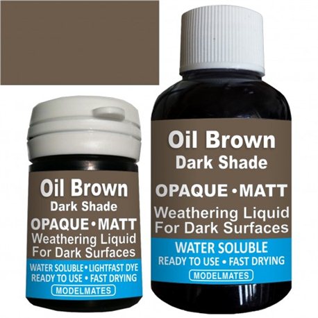 Opaque Weathering Wash - DARK OIL