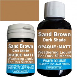 Opaque Weathering Wash - Sand Brown