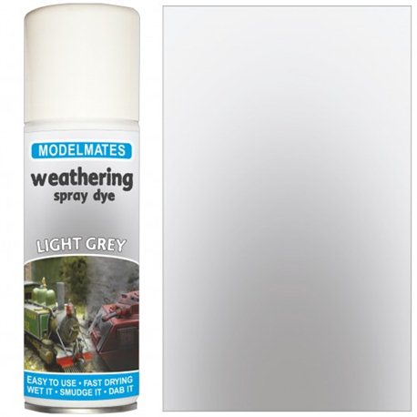 Spray weathering liquid- light grey 