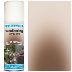 Spray weathering liquid- mud brown 