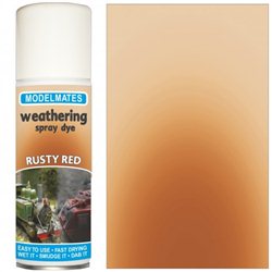 Spray weathering liquid- rusty red 