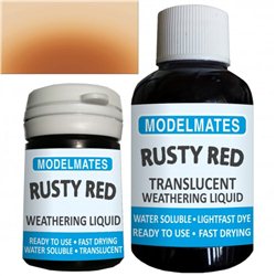 Weathering liquid - rusty red 