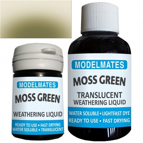 Weathering liquid - moss green