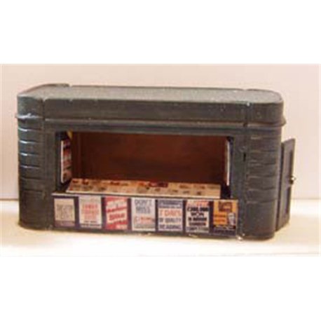 N gauge station bookstall