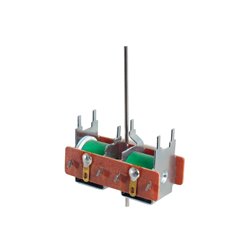 Low current point motor with extended pin