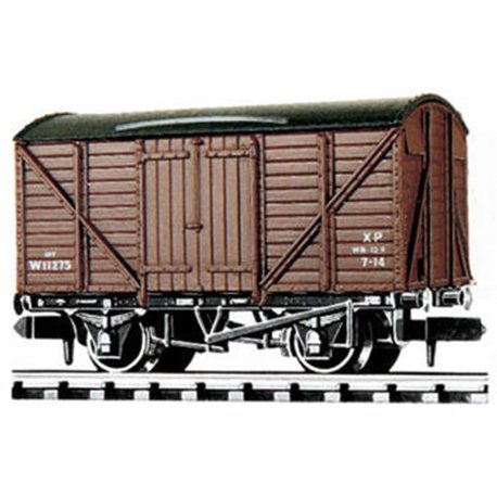 Box Van, Standard type, BR, brown