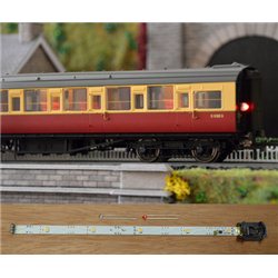 Coach Lighting with Effect - Warm White/Flickering Tail