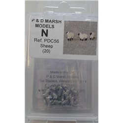  PD Marsh N Gauge Sheep