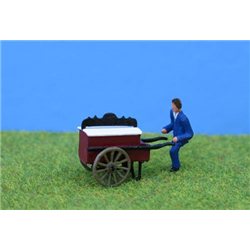 OO Gauge Delivery barrow with nameboard