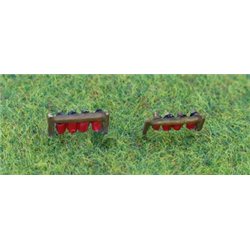 N Gauge Fire Buckets by 2