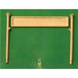 GWR Station Nameboards with Posts - Small Type (4)