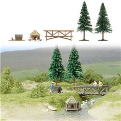 Accessory Set Ho Beside the pond