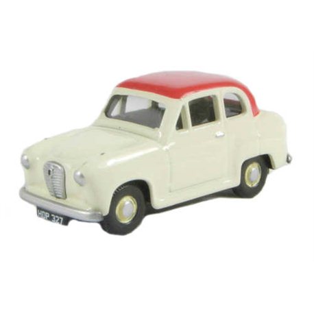 AUSTIN A30 2 DR SALOON /WHITE/RED