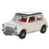 OLD ENGLISH WHITE/BLACK AUSTIN MINI