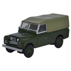 Land Rover Series II Canvas Back Bronze Green