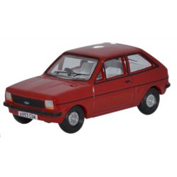 Venetian Red Ford Fiesta MkI