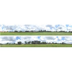 N GAUGE 2 X 5' BACKSCENE