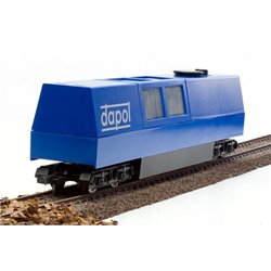 Motorised track cleaner