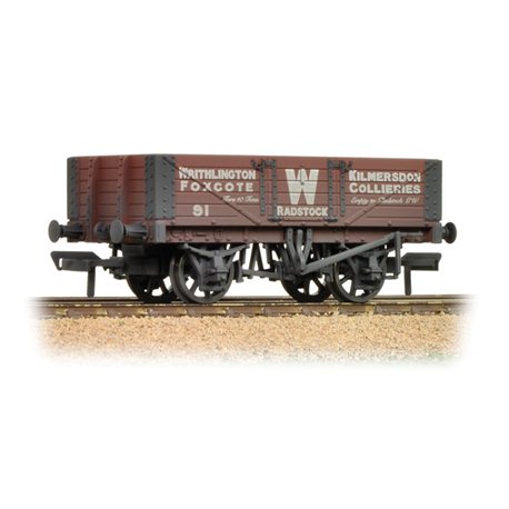 5 Plank Wagon Wooden Floor 'Writhlington' Weathered