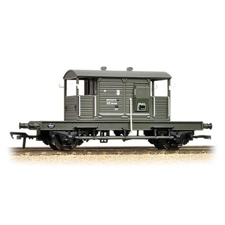 SR 25 Ton Pill Box Brake Van BR Departmental Olive Green