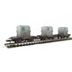 Triple Pack Conflat Wagons BR Bauxite AF