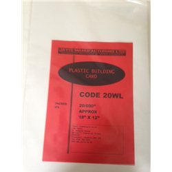 20/000in large plastic sheet