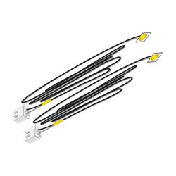 Yellow LED Stick-On Lights