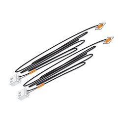 Orange LED Stick-On Light