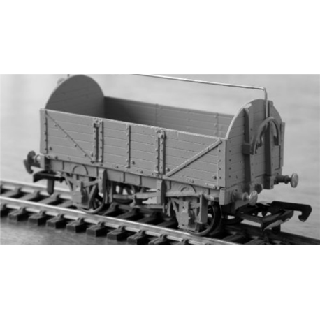 LBSCR 5 plank Open Goods Waggon S.R. Dia. 1369 Round