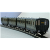LBSCR Stroudley 4-wheel coaches as running on the Isle of Wight 1923 - 1931