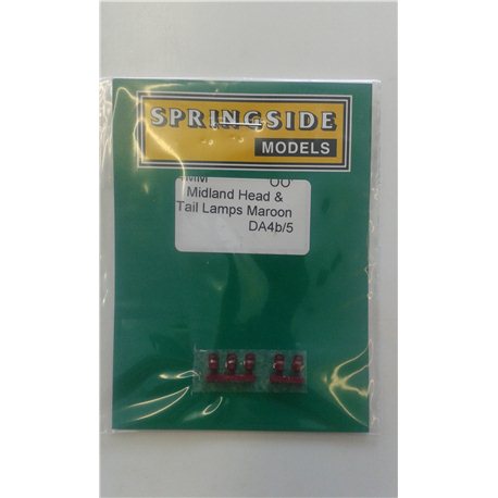 LMS Head & Tail Lamps Maroon (5)