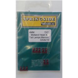 LMS Head & Tail Lamps Maroon (10)
