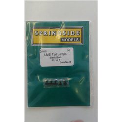LMS Tail Lamps Black
