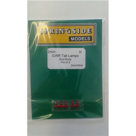 GWR Tail Lamps Red