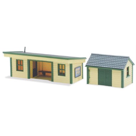 Plat Shelter + Hut Timber