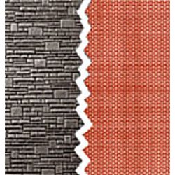 Brick Walling Sheets, blue, 127mm (5in) wide x 63mm (212in) high